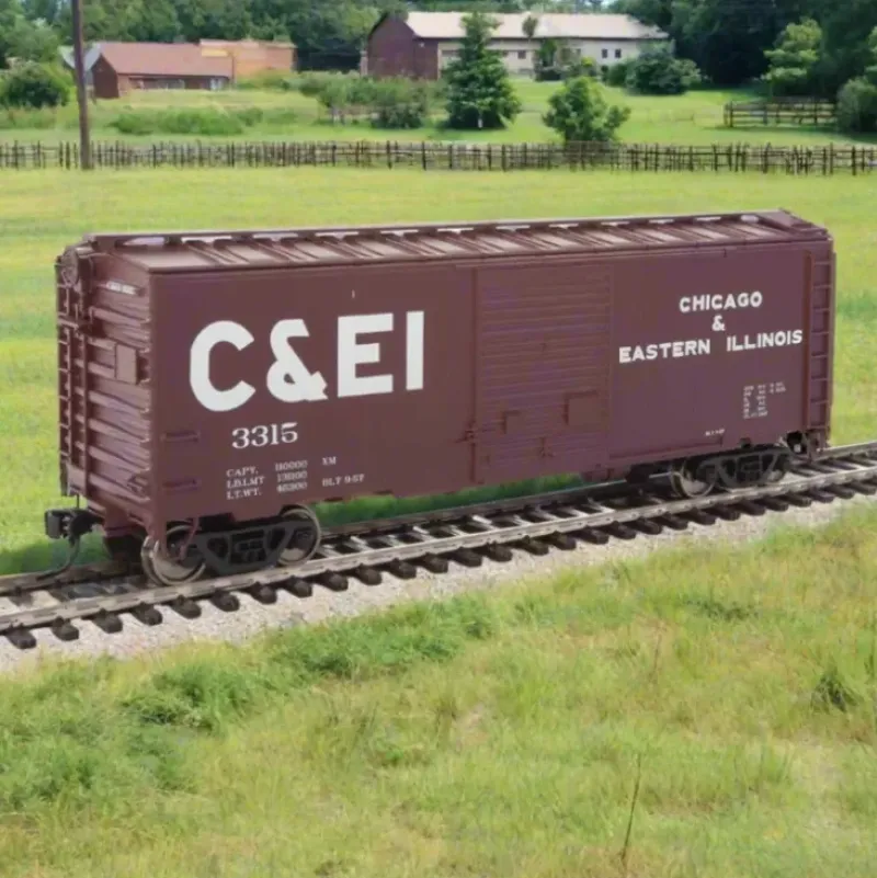 Walthers Mainline, 910-2252, HO Scale, 40' AFC 1944 Box Car, Chicago & Eastern Illinois, #3315 - Model Train Junction: Quality Parts and Art Supplies Sale