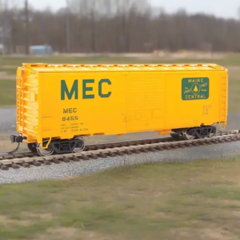 Walthers Mainline, 910-2259, HO Scale, 40' AFC 1944 Box Car, Main Central, #8455 - Model Train Junction: Quality Parts and Art Supplies Outlet