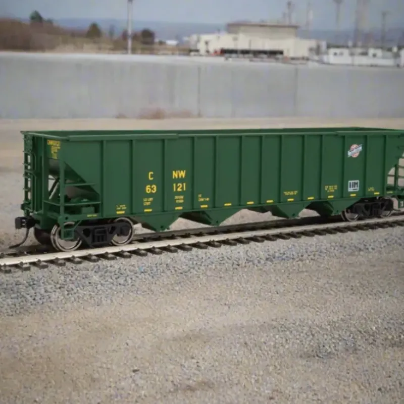 Walthers Mainline, HO Scale, 910-1982, 50' 100-Ton 4-Bay Hopper, Chicago & North Western, #63139 - Model Train Junction: Quality Parts and Art Supplies Sale