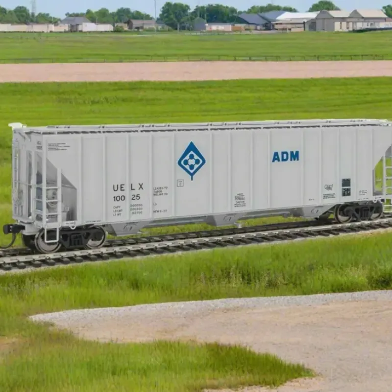 Walthers Proto HO 920-106149 55' Evans 4780 3-Bay Covered Hopper, Archer-Daniels-Midland #10028 - Model Train Junction: Quality Parts and Art Supplies New