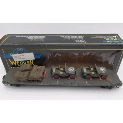 Weaver Custom Yard Master Models 17191 O US Army Transport Car #38234 VG/Box - Model Train Junction: Quality Parts and Art Supplies Sale
