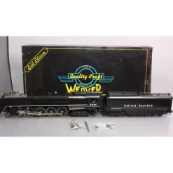 Weaver X8444 O BRASS Union Pacific FEF-3 4-8-4 Northern Loco & Tender #8444 LN/Box - Model Train Junction: Quality Parts and Art Supplies Discount