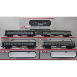 Williams 43451 B&O 60 Ft. Madison Passenger Car Car (Pack of 4) - Model Train Junction: Quality Parts and Art Supplies Outlet