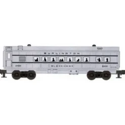 Williams 43256 Chicago Burlington & Quincy O27 Streamline Passenger 4-Pack - Model Train Junction: Quality Parts and Art Supplies Hot
