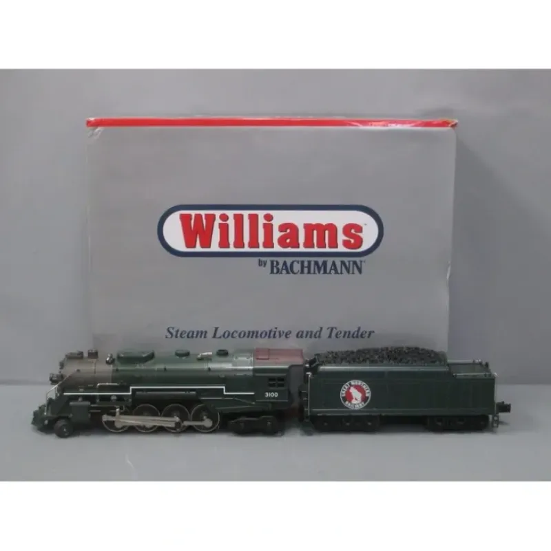 Williams 40502 Great Norther 2-8-4 Berkshire Steam Locomotive & Tender #3100 - Model Train Junction: Quality Parts and Art Supplies Clearance