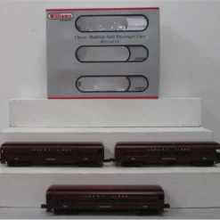 Williams 43450 Luxury Lines 60Ft. Heavyweight Passenger Cars (Set of 3) - Model Train Junction: Quality Parts and Art Supplies Outlet