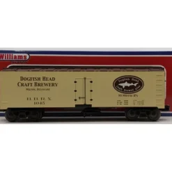 Williams 47461 O Gauge Dogfish Head IPA 40' Refrigerated Boxcar #1045 - Model Train Junction: Quality Parts and Art Supplies Sale