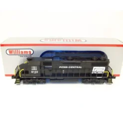 Williams 21220 O Gauge Penn Central GP-38 Powered Diesel Locomotive #8122 - Model Train Junction: Quality Parts and Art Supplies Best