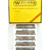 Williams 2802 O Gauge PRR Smooth Side Aluminum 5-Car Passenger Set EX/Box - Model Train Junction: Quality Parts and Art Supplies Clearance