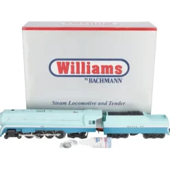 Williams 40301 O Gauge Santa Fe Blue Goose J Class 4-8-4 Steam Locomotive #3761 - Model Train Junction: Quality Parts and Art Supplies Outlet