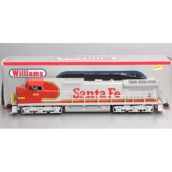 Williams 20404 O Gauge Santa Fe C44-9W Diesel Locomotive #858 - Model Train Junction: Quality Parts and Art Supplies Discount