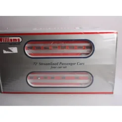 Williams 43171 O Gauge Texas Special 72 Ft. Streamline Passenger Cars (Set of 4) - Model Train Junction: Quality Parts and Art Supplies Clearance