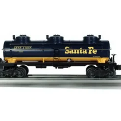 Williams 47105 Santa Fe 3-Dome Tank Car - Model Train Junction: Quality Parts and Art Supplies Online