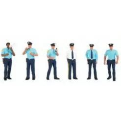 Williams 33154 Set of 6 Police Squad Figures - Model Train Junction: Quality Parts and Art Supplies Sale