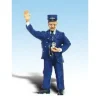 Woodland Scenics A2528 G Scenic Accents Clyde the Conductor Figure - Model Train Junction: Quality Parts and Art Supplies Online