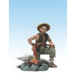 Woodland Scenics A2530 G Scenic Accents Hungry Henry Hobo Figure - Model Train Junction: Quality Parts and Art Supplies Hot