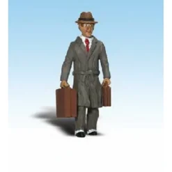 Woodland Scenics A2538 G Scenic Accents Carl Commuter Figure - Model Train Junction: Quality Parts and Art Supplies Best
