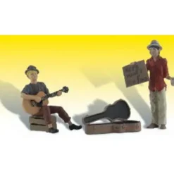 Woodland Scenics A2563 G Scenic Accents Begging for Bucks Figures (Set of 4) - Model Train Junction: Quality Parts and Art Supplies New