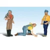 Woodland Scenics A2542 G Scenic Accents Spike, Neil & Ty Figures (Set of 3) - Model Train Junction: Quality Parts and Art Supplies Clearance