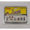 Woodland Scenics A1848 HO Checker Player Figures & Accessories (Set of 8) - Model Train Junction: Quality Parts and Art Supplies