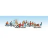 Woodland Scenics A1908 HO Scenic Accents Sixteen Passenger Figures (Set of 16) - Model Train Junction: Quality Parts and Art Supplies Online