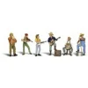 Woodland Scenics A1902 HO Scenic Accents Jug Band Figures (Set of 6) - Model Train Junction: Quality Parts and Art Supplies Outlet