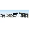 Woodland Scenics A1888 HO Scenic Accents Farm Animals (Set of 6) - Model Train Junction: Quality Parts and Art Supplies