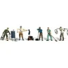 Woodland Scenics A2128 N Scenic Accents Roofer Figures (Set of 8) - Model Train Junction: Quality Parts and Art Supplies Hot