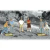 Woodland Scenics A2165 N Scenic Accents Game of Horseshoes Figures (Set of 6) - Model Train Junction: Quality Parts and Art Supplies Best