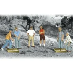 Woodland Scenics A2165 N Scenic Accents Game of Horseshoes Figures (Set of 6) - Model Train Junction: Quality Parts and Art Supplies Best