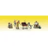 Woodland Scenics A2209 N Scenic Accents Backyard Barbeque Figures (Set of 9) - Model Train Junction: Quality Parts and Art Supplies Hot