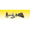 Woodland Scenics A2199 N Scenic Accents Camper Figures (Set of 8) - Model Train Junction: Quality Parts and Art Supplies Discount