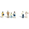 Woodland Scenics A2125 N Scenic Accents Window Shopper Figures (Set of 6) - Model Train Junction: Quality Parts and Art Supplies Clearance