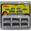 Woodland Scenics A2758 O Scenic Accents Park Benches (Pack of 6) - Model Train Junction: Quality Parts and Art Supplies New
