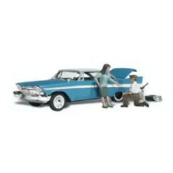Woodland Scenics AS5323 N AutoScenes Felix Fix-a-Flat (Pack of 6) - Model Train Junction: Quality Parts and Art Supplies Sale