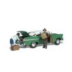 Woodland Scenics AS5326 N AutoScenes Lubeners Loading (Pack of 4) - Model Train Junction: Quality Parts and Art Supplies Best