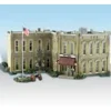 Woodland Scenics BR5030 HO Built-&-Ready Municipal Building - Model Train Junction: Quality Parts and Art Supplies Clearance