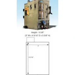 Woodland Scenics BR5032 HO Built-&-Ready J. W. Shoe Cobbler Assembled Building - Model Train Junction: Quality Parts and Art Supplies Best