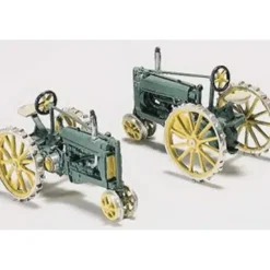 Woodland Scenics D211 HO Scenic Details 1929-1938 Farm Tractors Kit (Pack of 2) - Model Train Junction: Quality Parts and Art Supplies Clearance