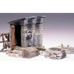 Woodland Scenics D213 HO Scenic Details Smokehouse Kit - Model Train Junction: Quality Parts and Art Supplies Best