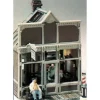 Woodland Scenics M111 HO Mini-Scene Floyd's Barber Shop Kit - Model Train Junction: Quality Parts and Art Supplies Best