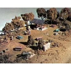 Woodland Scenics S132 HO Memorial Park Building Kit - Model Train Junction: Quality Parts and Art Supplies Sale