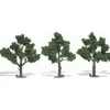Woodland Scenics TR1510 N/HO/O 4"- 5" Medium Green Realistic Trees (Pack of 3) - Model Train Junction: Quality Parts and Art Supplies Outlet