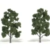 Woodland Scenics TR1519 8" - 9" Medium Green Realistic Trees (Pack of 2) - Model Train Junction: Quality Parts and Art Supplies Online