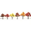 Woodland Scenics TR1541 3" - 5" Fall Mix Realistic Trees (Pack of 6) - Model Train Junction: Quality Parts and Art Supplies Clearance