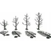 Woodland Scenics TR1123 5" - 7" Deciduous Tree Armatures (Pack of 12) - Model Train Junction: Quality Parts and Art Supplies Online