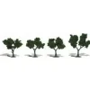Woodland Scenics TR1504 2" - 3" Medium Green Realistic Trees (Pack of 4) - Model Train Junction: Quality Parts and Art Supplies Sale