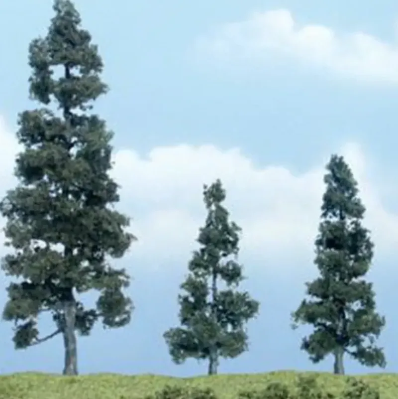 Woodland Scenics TR1619 5.25"/ 2.5" / 3" Juniper Ready-Made Premium Trees - Model Train Junction: Quality Parts and Art Supplies Outlet