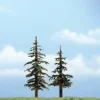 Woodland Scenics TR1627 4",5" Lodge Pole Ready-Made Premium Tree (Pack of 2) - Model Train Junction: Quality Parts and Art Supplies Outlet