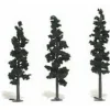 Woodland Scenics TR1106 6"-8" Pines Conifer Green Tree Kits (Pack of 16) - Model Train Junction: Quality Parts and Art Supplies New
